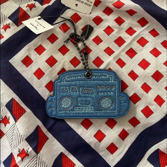 Coach Accessories - ⭐️⭐️⭐️Coach Keith Haring  boombox bag charm⭐️⭐️